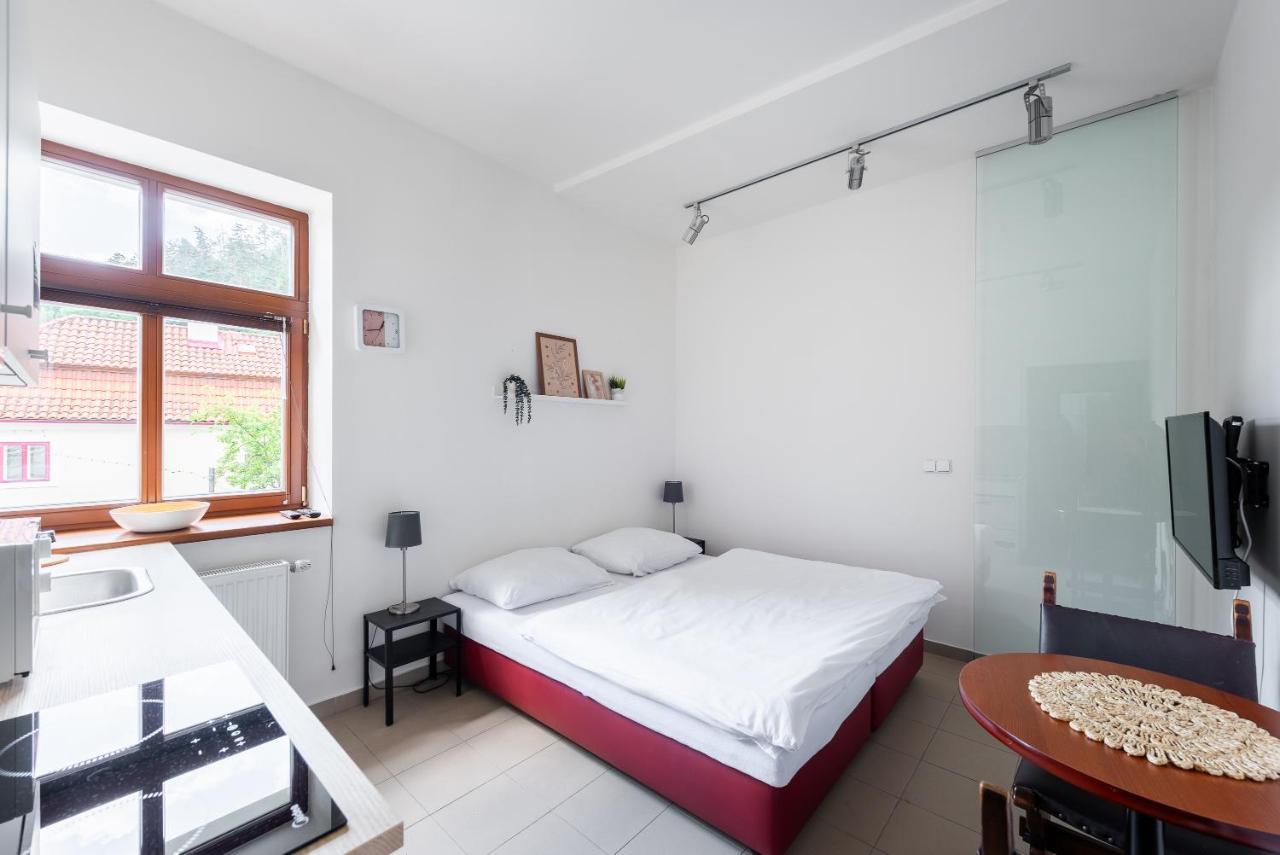 Apartman Muzeum Obchodu Karlštejn Kültér fotó