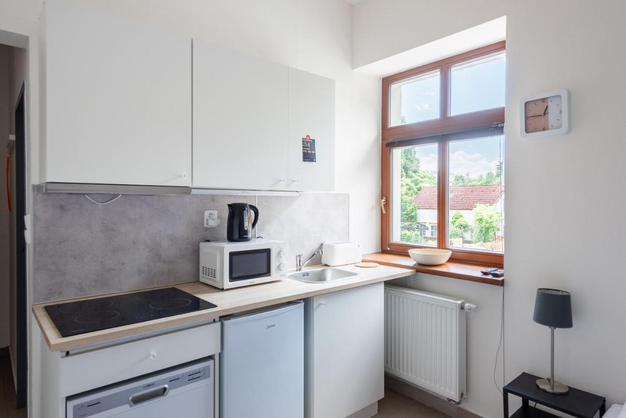 Apartman Muzeum Obchodu Karlštejn Kültér fotó