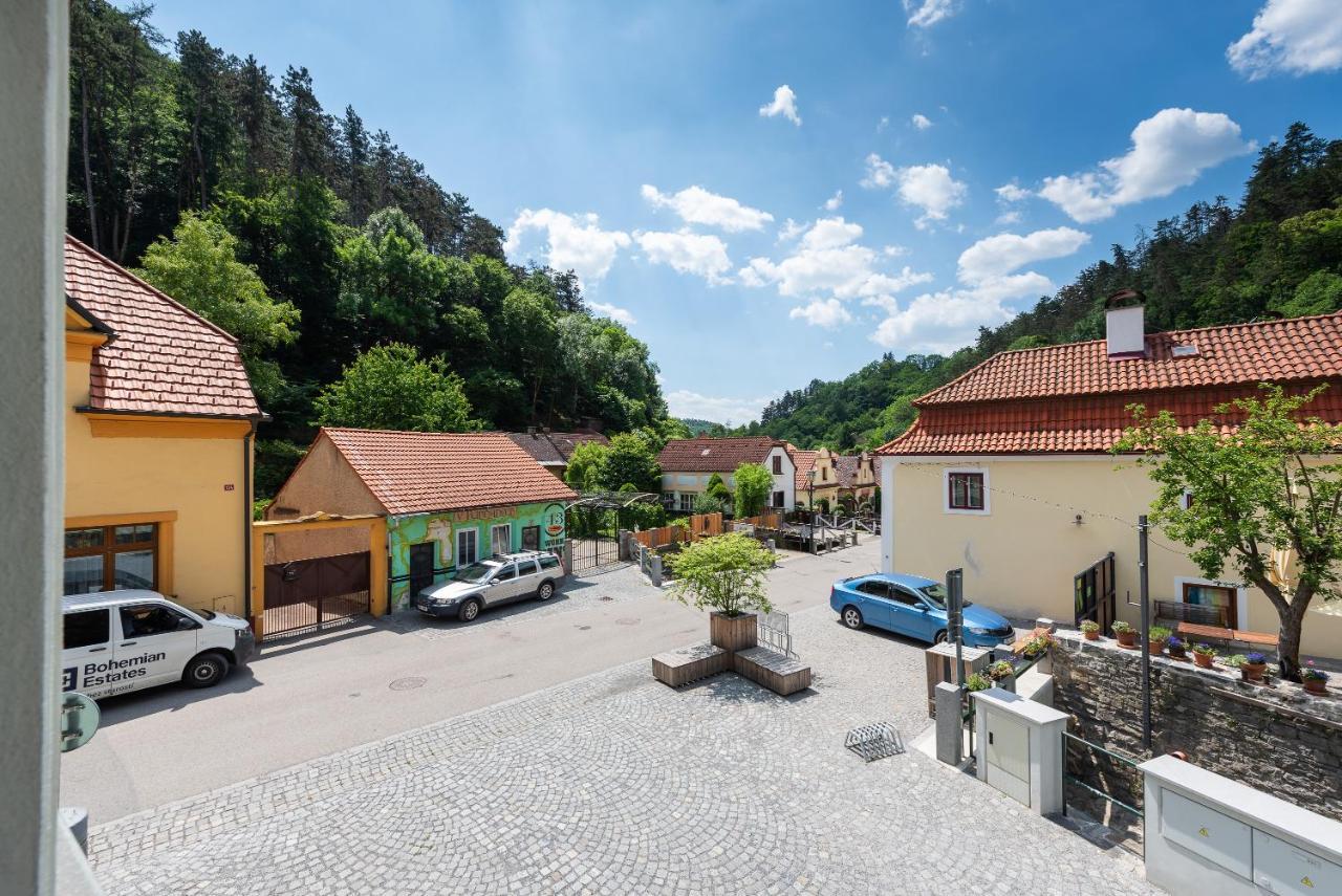 Apartman Muzeum Obchodu Karlštejn Kültér fotó