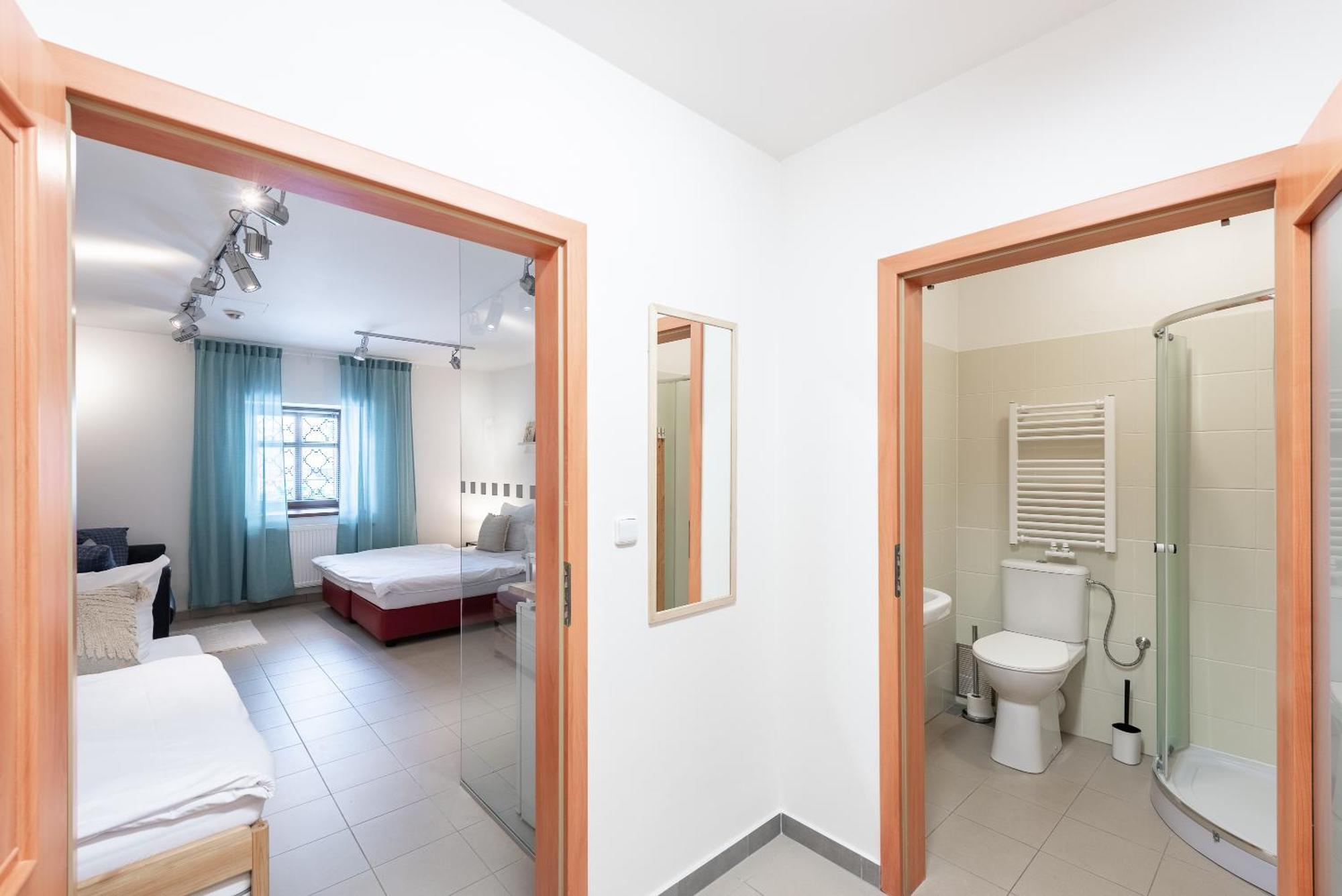 Apartman Muzeum Obchodu Karlštejn Kültér fotó