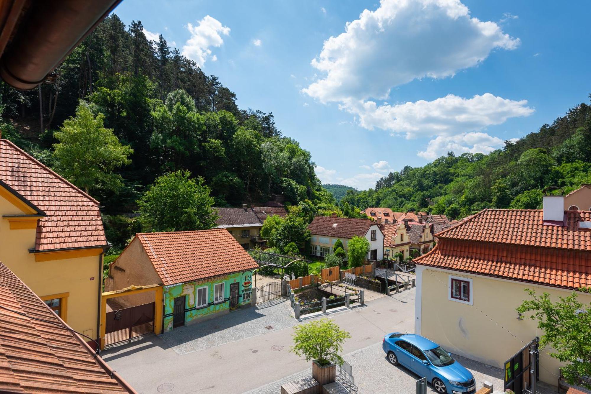 Apartman Muzeum Obchodu Karlštejn Kültér fotó