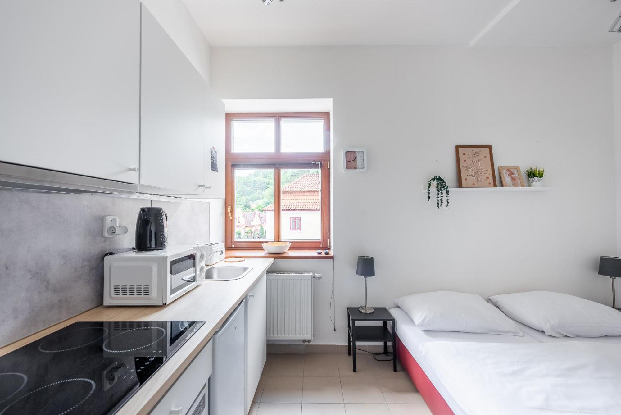 Apartman Muzeum Obchodu Karlštejn Kültér fotó